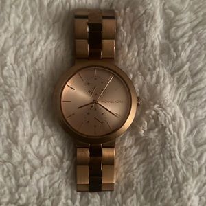 Michael Kors Rose Gold Stainless Steel Watch